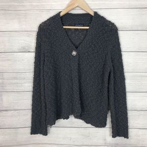 🌸Winding River Gray Sweater/cardigan with Button